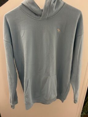 Abercrombie & Fitch Pale Blue Hooded Pullover Boys Youth